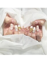 アン ジョーヌドラゴ/【自爪ネイル】星ネイル