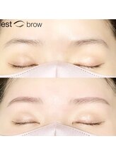 エストブロウ 麻布十番店(est brow)/眉毛 アイブロウ 間引き