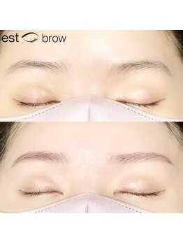 エストブロウ 麻布十番店(est brow)/眉毛 アイブロウ 間引き