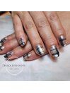 マグネットチェックネイル