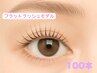 フラットラッシュモデル100本