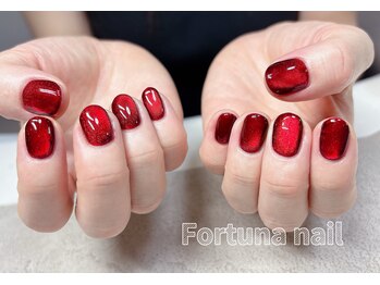 フォルトゥーナ 神田(Fortuna)/濃い赤マグネットワンカラー