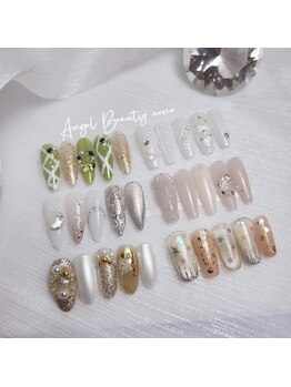 エンジェルビューティー 上野(Angel Beauty)の写真/《初回オフ込み♪韓国ネイル5980円～》初回他店付替えソフトジェルオフ無料がうれしい★イベントもお任せ♪