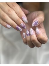 トゥデイム(TODAY'm)/フラワーパープルアート