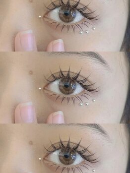 アンジュリー(angelie)の写真/【カラーエクステで抜け感プラス◎】26色から選べる垢抜けカラー＊自然に馴染む仕上がりで透明感UP♪