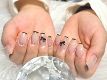 Ravie nail【3月28日NEW OPEN】/リボンパーツ スキニーフレンチ