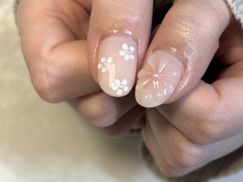 エクラ(eclat)/ぷっくりフラワー