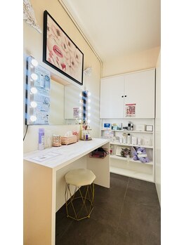 ルフレ 心斎橋(Reflet)/女優ライトの可愛いメイクルーム