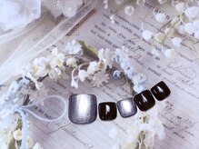 シエル ネイルズ(CIEL NAILS)/ 4月 フット ワンカラー2