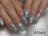 【HAND】ミラー/オーロラネイル☆　￥8,500