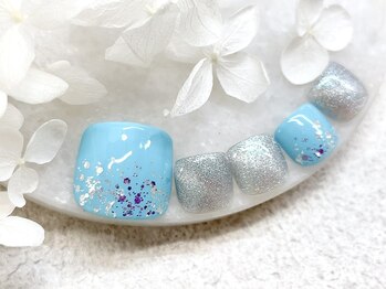 ネイルサロン ふるる 大須店/☆フットプチプラネイル#235