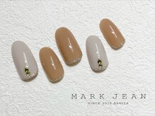 マークジーン 姫路(MARK JEAN)/23. ラメ オフィス ネイル