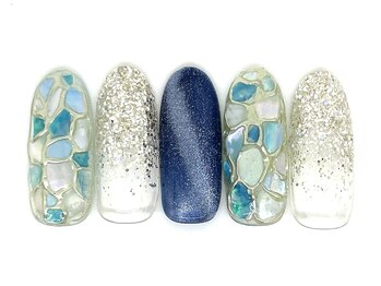 ディーネイル 天王寺(D-nail)/8番　2023夏デザインコンテスト