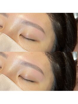 ビューステージ アイブロウサロン 博多/ナチュラル平行眉＊