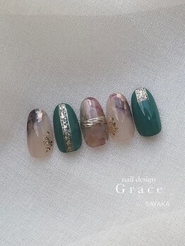 ネイル デザイン グレイス(Grace)/SAYAKAサンプルデザイン