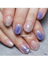 たゆ ネイル(たゆnail)/オーロラパープルネイル
