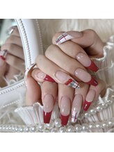 リンドネイル バイ モカ アンド ララ(Lind nail by moca and LaLa)/【mio】10本アート