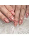 じゅわっと囲みニュアンスネイル
