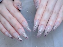 モシ(Moci)/アートし放題／ラメグラデ