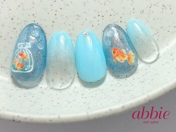 ネイルサロン アビー 宮益坂店(abbie)/おまつりきんぎょ¥11550