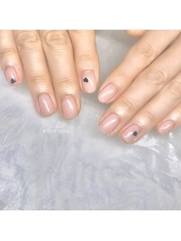 ハートホロネイル♪