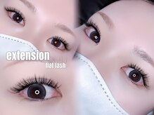 まつ毛エクステ（シングルラッシュ）｜フラットラッシュ・セーブルから選べる自然で美しい目元へ◎