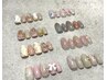 【ハンド】～50種類から選べる定額ネイル～　¥8,000