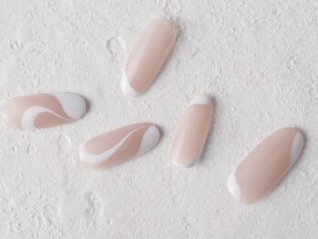 サンミーゴネイル 神戸店(Sunmego Nail)/バーチャル変形フレンチネイル