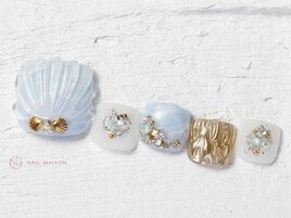 シェル水面人魚の鱗￥11000
