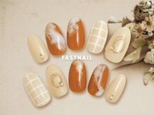 ネイルサロン ファストネイル サクラス戸塚店(FASTNAIL)/夏ネイル　マグネット【11309】