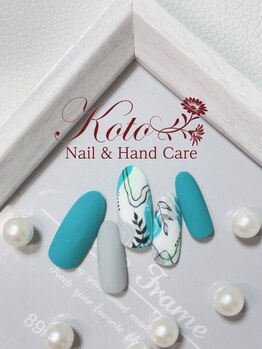 コト(KOTO)/ボタニカル/ターコイズ