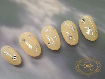ラスターネイル(Luster nail)/ラメラインネイル☆