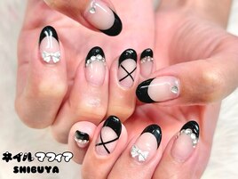 フレンチ/バレエコアネイル/渋谷