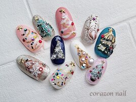 HAND☆クリスマスネイル