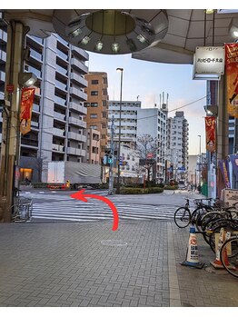 ルマ(Rumah)/大山駅からサロンへのアクセス4