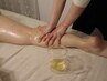 【くりぃむぱんような温かな手の優しい施術】全身オイルリンパ＋腸もみ60分