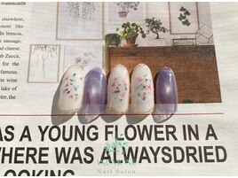 ドライフラワーネイル☆