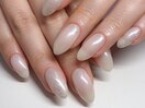 ジェルネイル パール ラメ