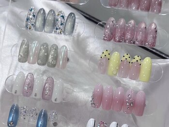 シーネイルサロン 香取店(C nail salon)の写真/【季節のtrend￥7000～】迷う人続出！可愛い系～キレイ系まで豊富なデザインからお選びください♪