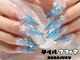 ネイルマフィア 原宿(NAIL MAFIA)の写真/「整った綺麗なスカルプの形」×「均等の厚み」で最強卍''盛り盛りにパーツやアートをオーダーしちゃって★