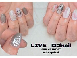LIVEネイル(オーダーシール使用)