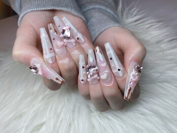 ベティネイル アイラッシュ(Betty Nail)の写真/あざと可愛い手にするなら"Betty"へ♪【圧倒的技術力の実力派サロン】理想のネイルを作ります★