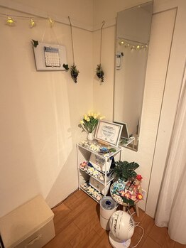 ワレア(walea)/お仕度にピッタリ大きな鏡♪
