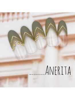 ネイルサロン アンリタ(nail salon AneRita)/Vフレンチネイル