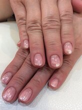 シャンネイルケアサロン(Shan Nail caresalon)/キラキラグラデネイル
