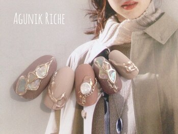 アグニークリッシェ(Agunik Riche)/【シェルネイル】