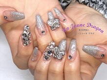 アン ジョーヌドラゴ/【ロングネイル】シルバーネイル