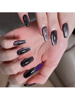 クイーンズビューティーサロン 新宿本店(Queen's beauty salon)/チップ長さ出しワンカラー