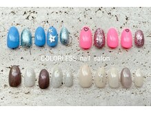 カラーレス(COLORLESS)/7月new design☆シンプルコース