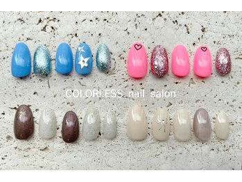 カラーレス(COLORLESS)/7月new design☆シンプルコース